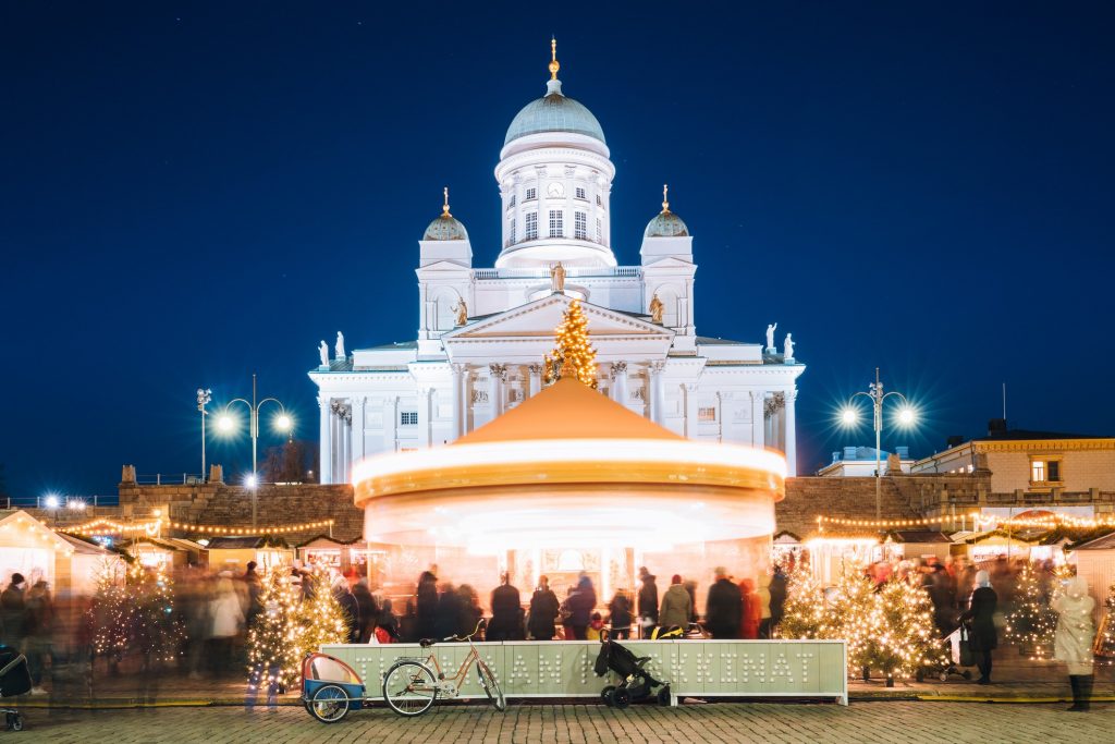 Le marché de Noël d'Helsinki