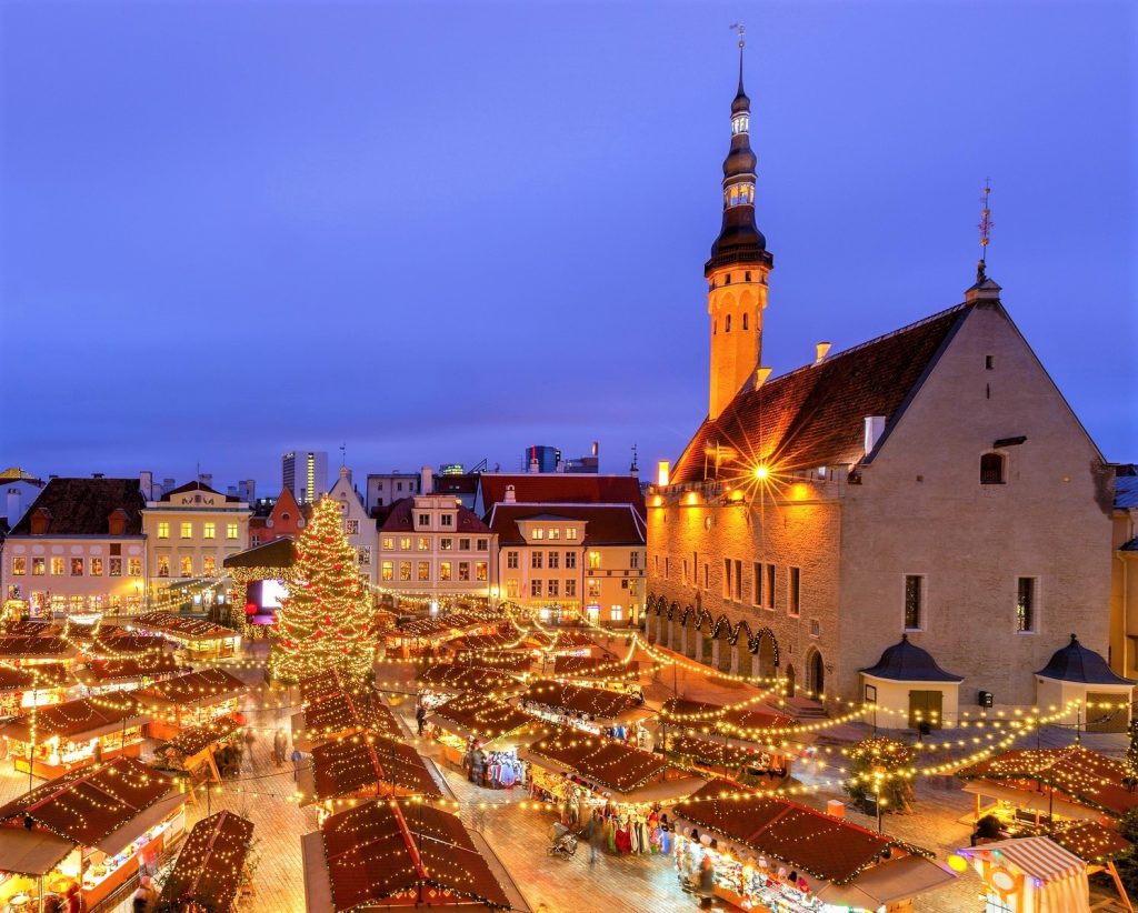 Le marché de Noël de Tallinn 