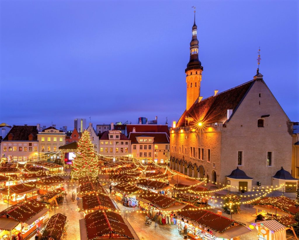 Le marché de Noël de Tallinn